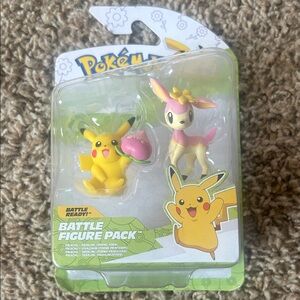 Battle Figure Pack - Pikachu & Deerling